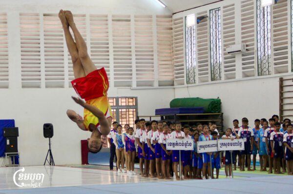 ការប្រកួតកីឡាកាយសម្ព័ន្ធ ក្នុងព្រឹត្តិការណ៍កីឡាជាតិ កាលពី​ថ្ងៃទី៣០ ខែតុលា ឆ្នាំ​២០២៤ ហើយ​​ប្រភេទ​កីឡា​នេះ ក៏​នឹង​ត្រូវ​ចូល​រួមការ​​ប្រកួត​កីឡាស៊ីហ្គេម លើក​ទី៣៣ ឆ្នាំ​២០២៥ នៅ​ប្រទេស​ថៃ​ផងដែរ។ (ខេមបូចា/ ស៊ា បញ្ញា)